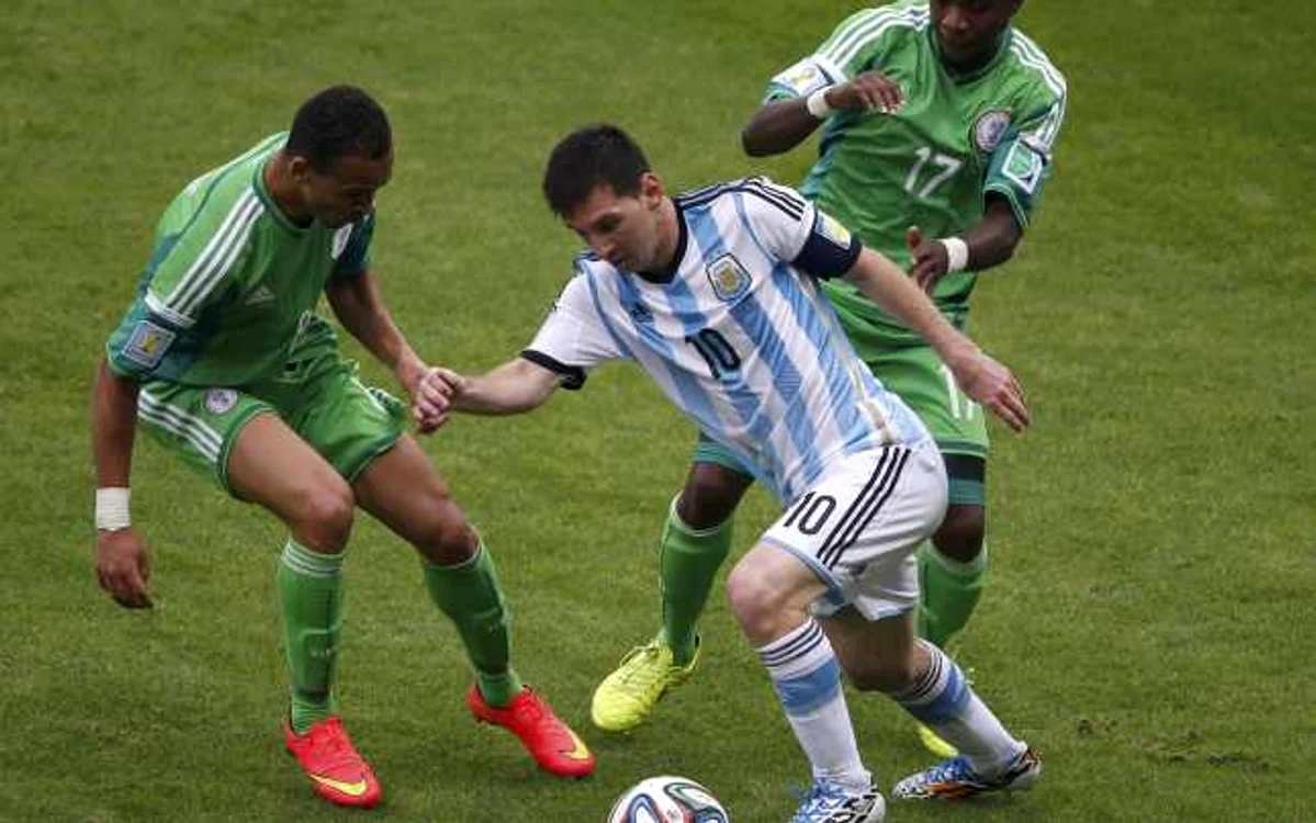 Argentina şi Nigeria, calificatele grupei F în optimile de finală ale CM 2014  FOTO Reuters
