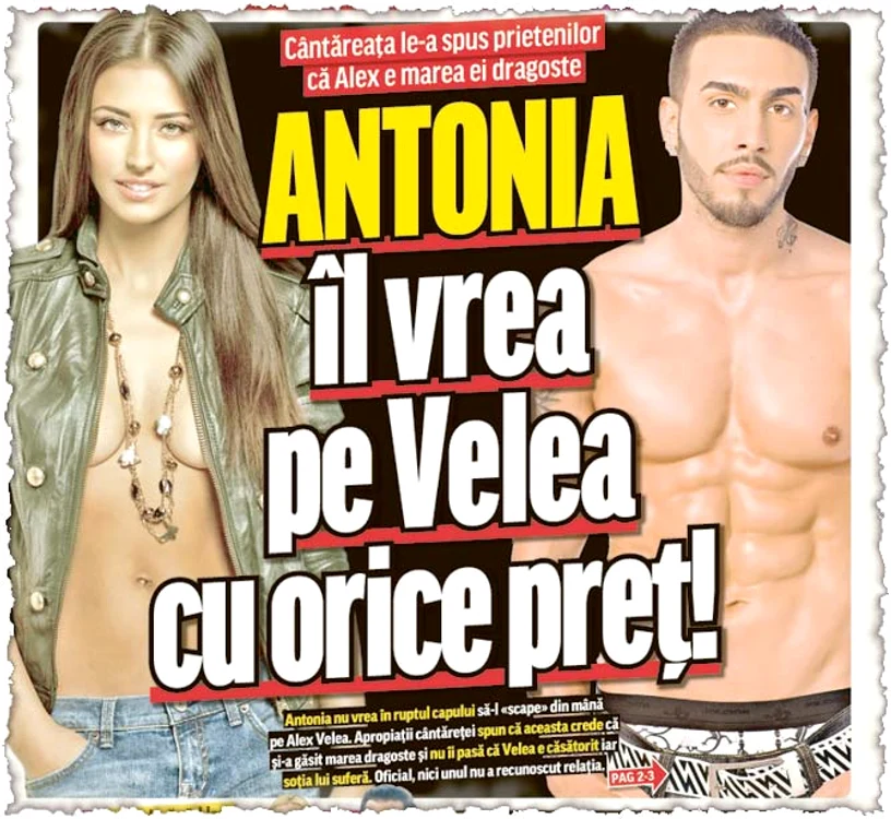 Încearcă să ascundă relaţia cu Velea