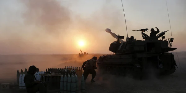 Obuze - Israel catre Fasia Gaza FOTO Reuters 