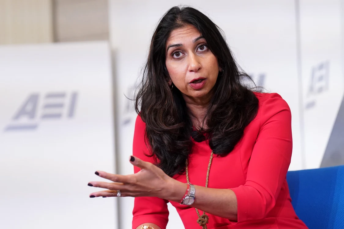 Suella Braverman, ministrul britanic de Interne FOTO Profimedia