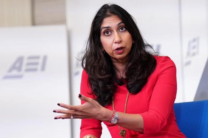 Suella Braverman, ministrul britanic de Interne FOTO Profimedia