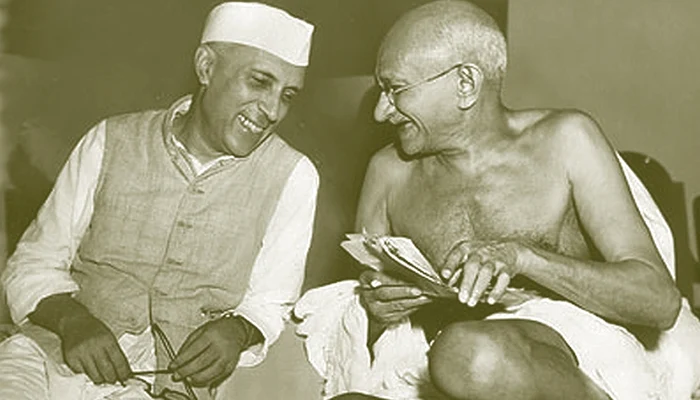 Nehru si Mahatma Gandhi jpg jpeg