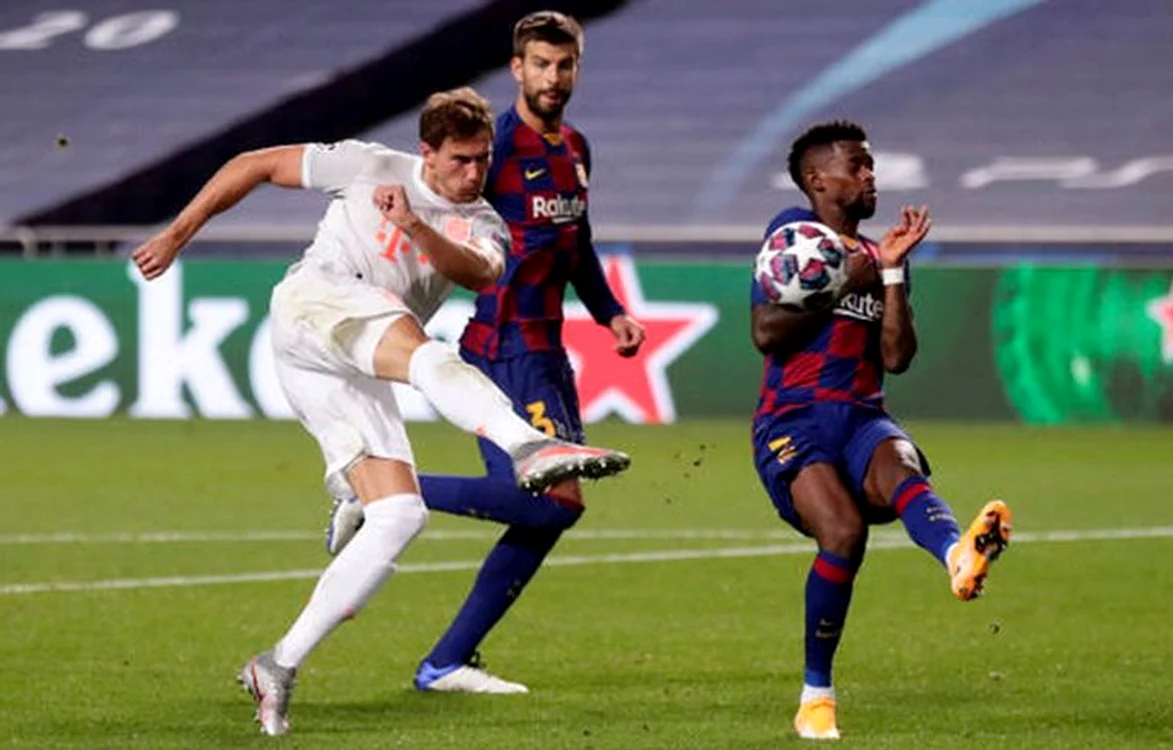 Pique a fost de nerecunoscut în apărarea BarceloneiFoto: Guliver/ GettyImages