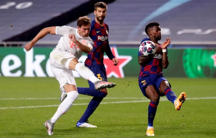 Pique a fost de nerecunoscut în apărarea BarceloneiFoto: Guliver/ GettyImages