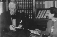 Mihail Sadoveanu cu soția sa Valeria Sadoveanu Copyright MNLR Iasi 1200x675 jpg