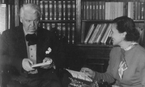 Mihail Sadoveanu cu soția sa Valeria Sadoveanu Copyright MNLR Iasi 1200x675 jpg