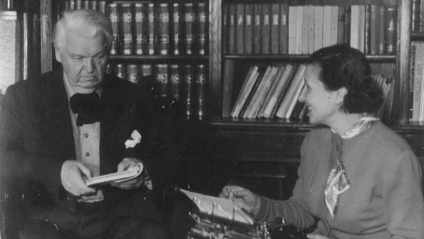 Mihail Sadoveanu cu soția sa Valeria Sadoveanu Copyright MNLR Iasi 1200x675 jpg