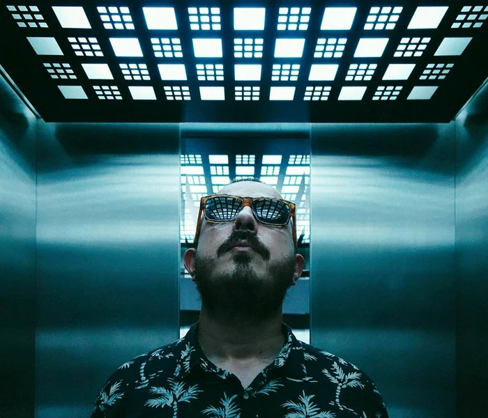 Selfie ul în lift jpeg