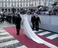 Clotilde Courau, Prințesa Veneției, la nunta cu Prințul Emanuele Filiberto de Savoia în 2003. FOTO: Getty Images