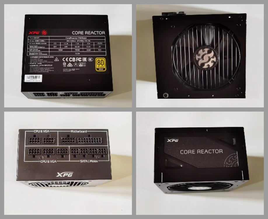 XPG CORE Reactor 750Watt 80 Plus Gold sursa PC