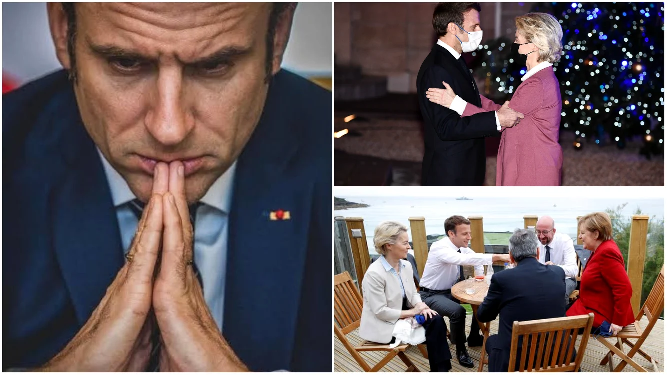 Cinci ani de mandat pentru Emmanuel Macron. Foto: colaj Click