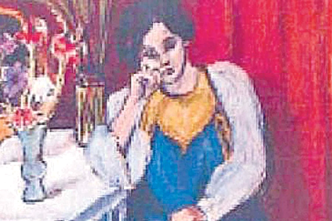 “Cititoare în alb  şi galben” de Henri  Matisse şi “Cap de  arlechin” de Pablo Picasso