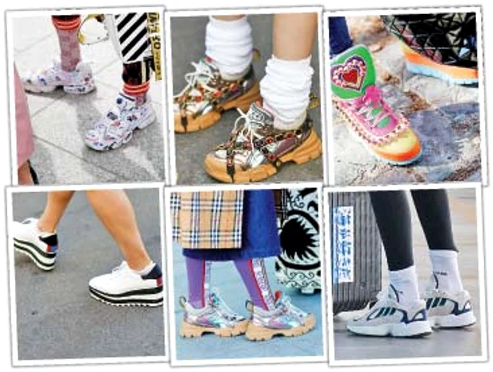Aceste încălţări au fost fotografiate pe străzile din Franţa, Italia, Georgia, Mexic şi America