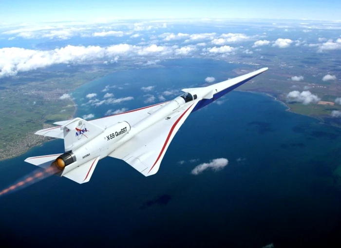 Aeronavă revoluţionară X-59 Quiet SuperSonic Technology