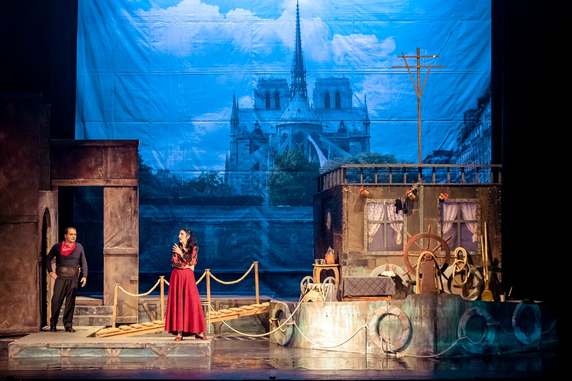 Adrian Dumitru și Cristina Radu  Foto Andrei Grigore / Opera Națională București