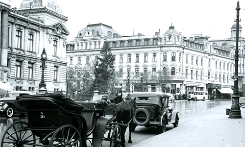 Calea Victoriei în perioada interbelică (Arhivele Naționale ale României, Colecția Documente fotografice, F I 10987-2)
