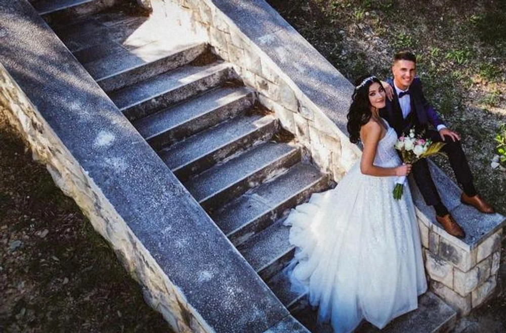 Antonela și Marko au făcut nuntă în urmă cu 3 săptămâni FOTO Corriere della Sera