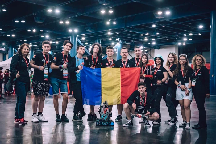 Echipa TehnoZ a obținut rezultate extraordinare la competiția din Houston Foto: TehnoZ/Facebook
