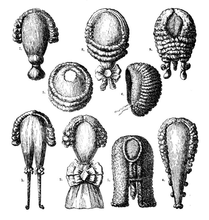 Moda perucilor din epoca modernă