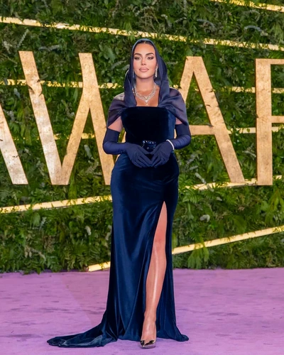 Georgina Rodriguez la Joy Awards în Riad, Arabia Saudită