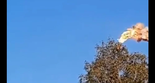 Drona kamikaze a rușilor, distrusă de ucraineni FOTO: Captură Video