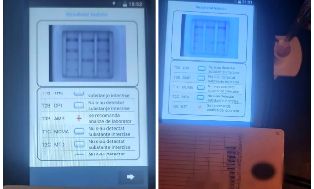 Drugtest rezultat pozitiv. FOTO IPJ Olt