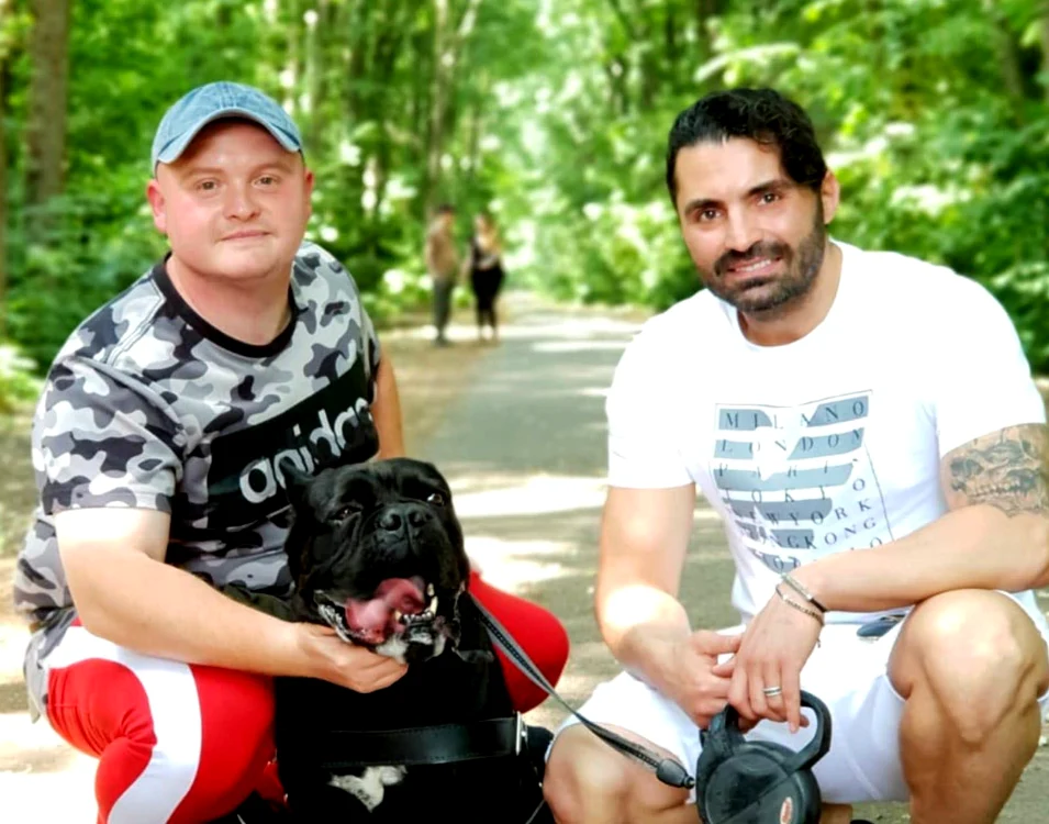 Mihai Nae l-a dresat pe  Sachin, câinele lui Ruby,  şi pe Gitano,  cane corso-ul lui Pepe