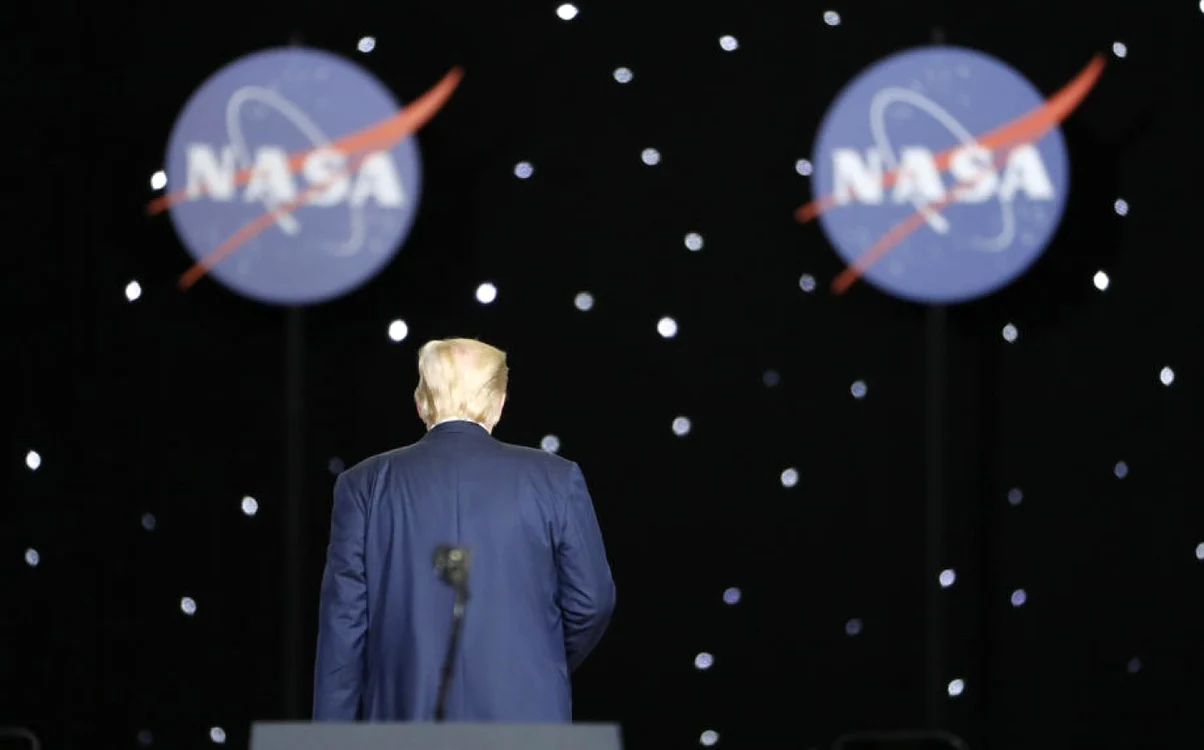 Donald Trump a fost prezent la lansarea istorică a NASA şi SpaceX. FOTO EPA