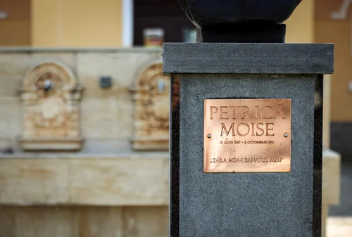 Bust pentru Petrică Moise FOTO Dan Vârtosu