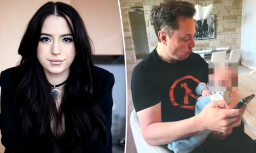 Ashley St  Clair, mama a copilului lui Elon Musk foto x @iam smx png