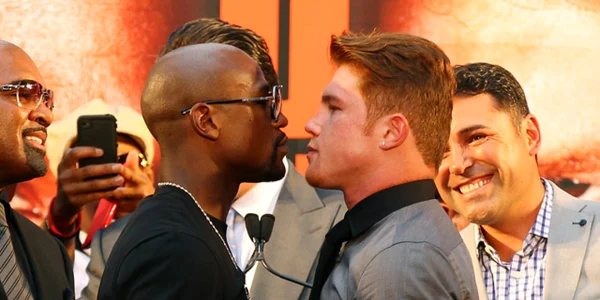 Mayweather si canelo foto theguardian.com