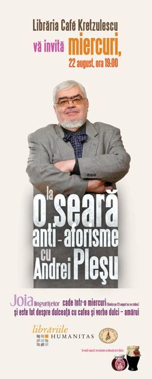 Andrei Pleşu la „Joia linguriţelor" jpeg