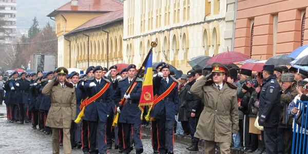 Detaşamentul de elevi de la Colegiul Militar