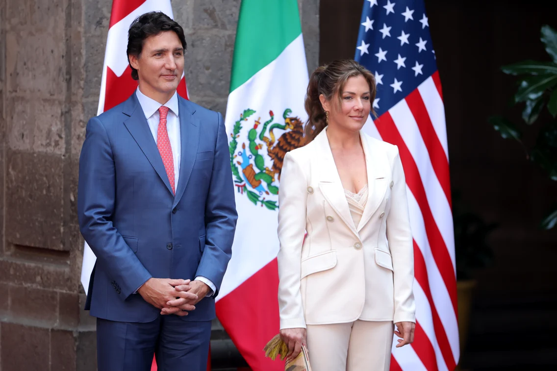 Justin Trudeau și Sophie Gregoire. FOTO: Getty Images