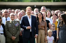 Meghan Markle și Prințul Harry la Invictus 2023, Getty jpg