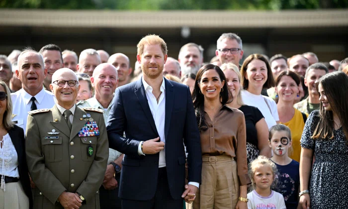 Meghan Markle și Prințul Harry la Invictus 2023, Getty jpg