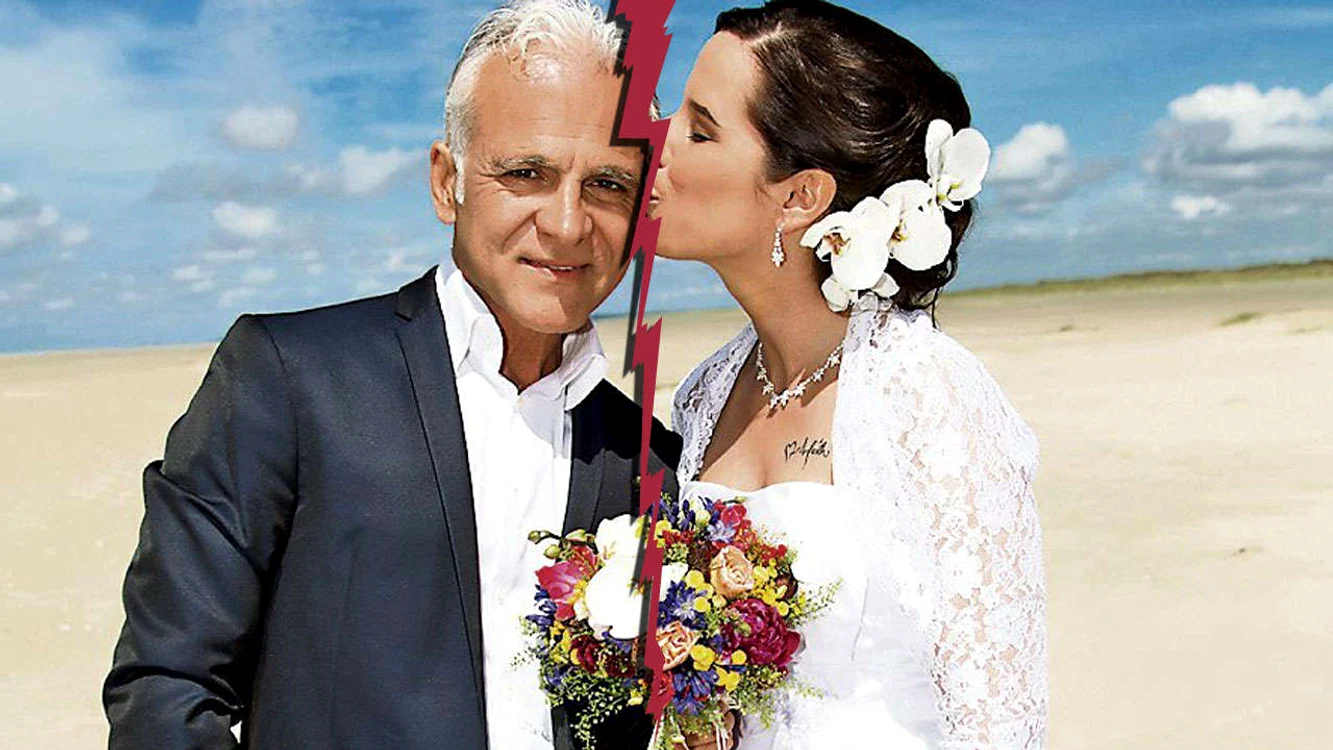 
    Nino D'Angelo (51 de ani) era căsătorit din iulie 2014 cu artista germană Larissa Schmitt (de 31 de ani)   
