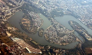 Lacul Plumbuita și Lacul Tei bgiu jpg