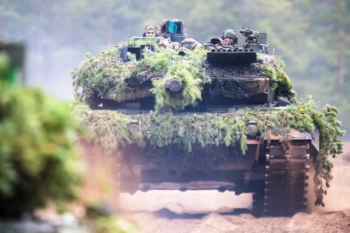 Tancurile  Leopard2 participă la contraofensiva ucraineană FOTO SHUTTERSTOCK