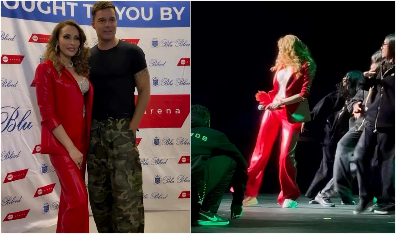 Iulia Vântur a cântat în deschiderea concertului lui Ricky Martin jpg