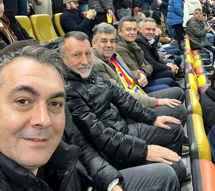 Echipa PSD de la meci FOTO Marian Mina