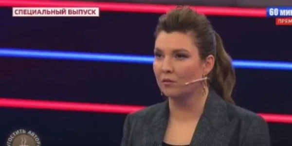 prezentatoarea Olga Skabeieva  Foto Captură video Twitter jpg