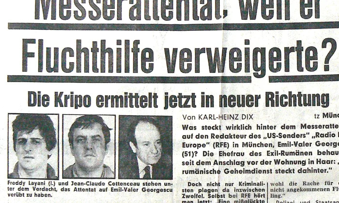 1981, anul negru al Europei Libere: tentativa de asasinare a lui Emil Georgescu jpeg