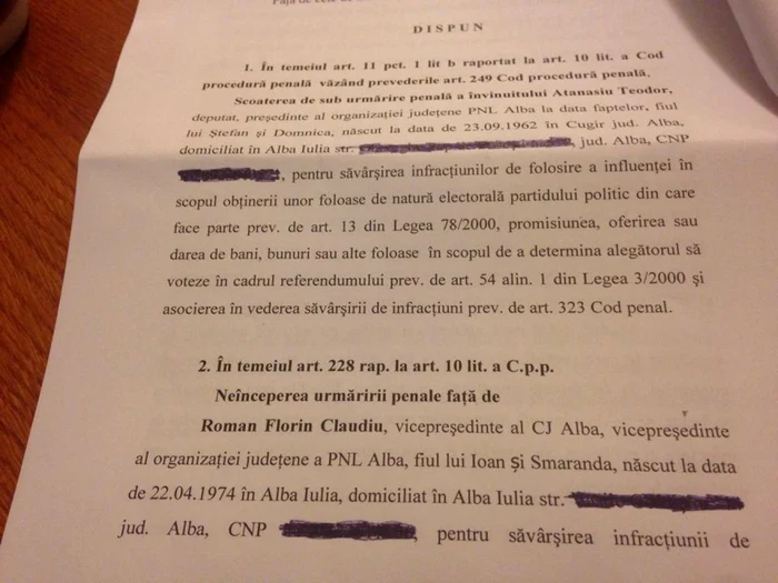 rezolutie dna atanasiu