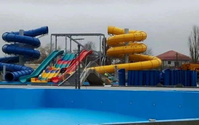 Complexul acvatic a fost construit în Parcul Tineretului