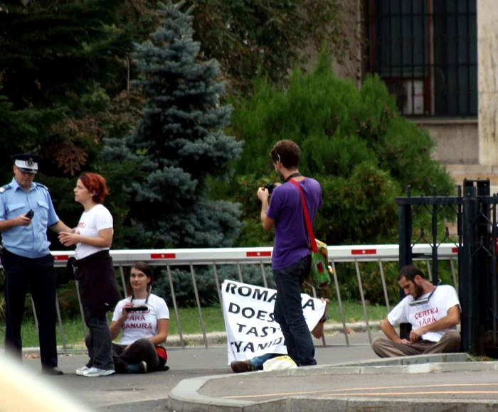 Activiştii, în faţa Guvernului