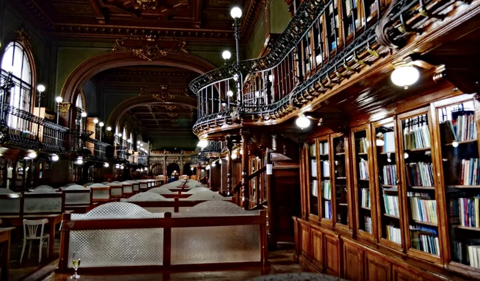 Biblioteca Universităţii Tehnice „Gheorghe Asachi“  Sursa foto: Arhiva universității