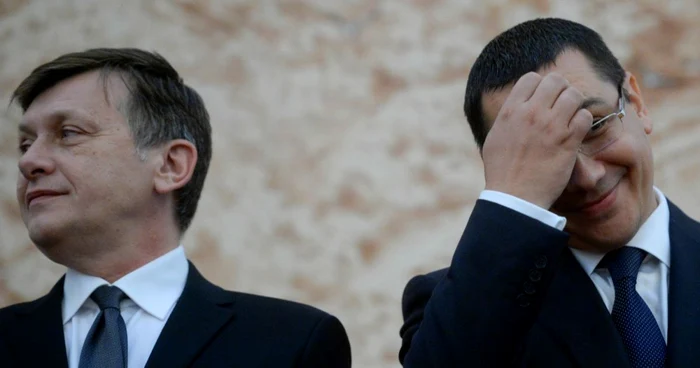 Crin Antonescu şi Victor Ponta se atacă reciproc în ultima vreme. Foro: Mediafax