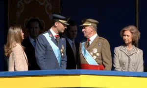 Regina Letizia, Regele Regele Juan Carlos, Regele Felipe si Regina Sofia GettyImages 72150834 jpg