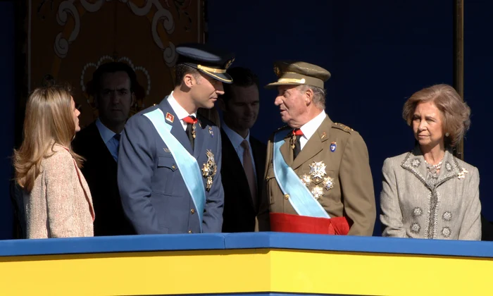 Regina Letizia, Regele Regele Juan Carlos, Regele Felipe si Regina Sofia   GettyImages 72150834 jpg